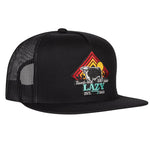 Lazy J Men's Cactus Sunrise Black Cap