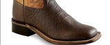 CLEARANCE Old West Boys Brown Gdyr Welted Boot