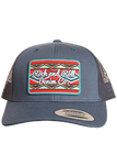 Rock&Roll Unisex Patch Blue Cap