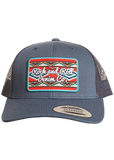 Rock&Roll Unisex Patch Blue Cap