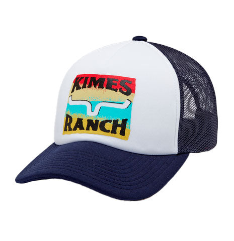 Kimes Ranch Men's Block Party Navy Cap