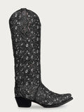 Corral Women's Glitter Overlay Black Boots