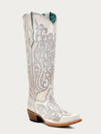 Corral Women's Overlay White Boots