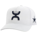 Hooey Dallas Cowboys White Cap