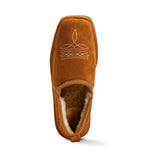 Ariat Men's Lasso Suede Chestnut Slipper