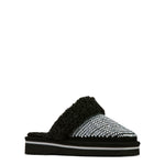 Ariat Women's Dazzle Black Jackie Square Toe Exotic Stack Slipper