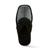 Ariat Women's Dazzle Black Jackie Square Toe Exotic Stack Slipper