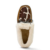 Ariat Women's Brown Pony Dorthea Ankle Moccasin Slipper