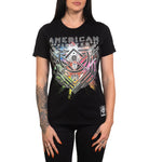 American Fighter Women's Lost Springs Black T-Shirt