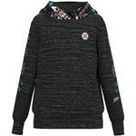 Hooey Women's Black Aztec Hoodie