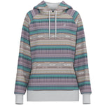 Hooey Women's Purple Serape Hoodie