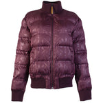 Hooey Women's Bomber Maroon Aztec Jacket