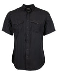 Hooey Men's "Sol" Pearl Snaps Black Shirt