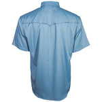 Hooey Men's "Sol" Pearl Snaps Ashley Blue Shirt