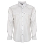 Hooey Men's Long Sleeve Sol White Shirt