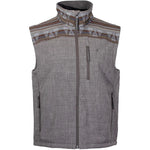 Hooey Men's Aztec Grey Vest