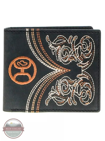 Hooey Ranger Embroidered Bifold Wallet HBF016-BK