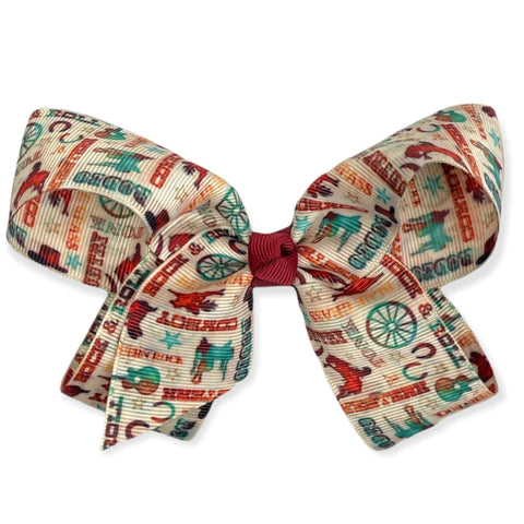 Shea Baby Girl Country Music Bow