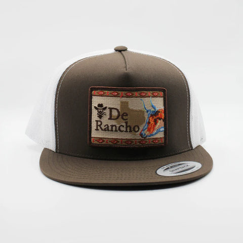 De Rancho Texas Bull Brown Cap