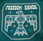Freedom Ranch Men's Thunder Dark Teal T-Shirt