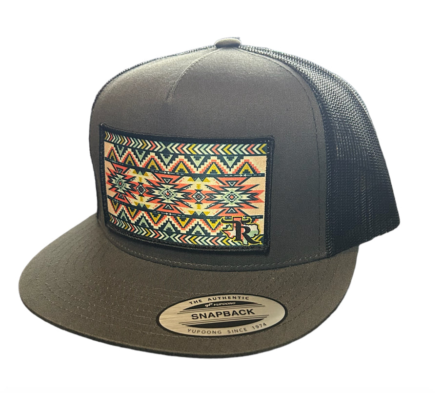 Texas Ranch Aztec Grey Cap – Corral Western Wear