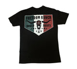 Freedom Ranch Men's Roots Black T-Shirt