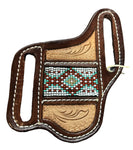 Tony Labreda White Beaded Knife Sheath