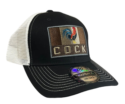 AME Collective Cock Patch White Cap