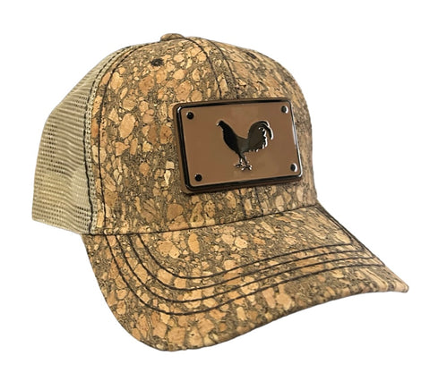 AME Collective Cork Rooster Tan Cap