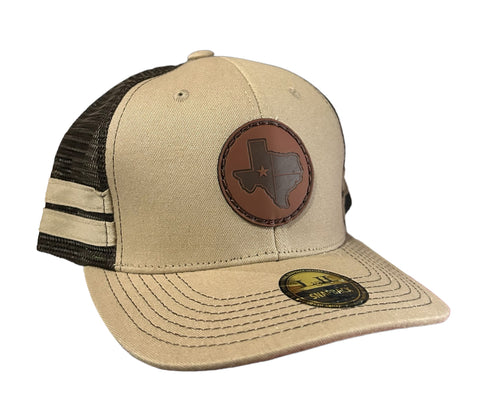 AME Collective Texas Patch Brown Mesh Cap