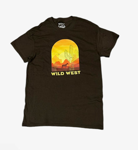 Follower of Christ Women's Wild West Chocolate T-Shirt