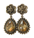 For you Jewelry Women's Antique Drop Brown Earrings