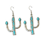 Emma Women's Cactus Turquoise Earrings