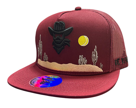 De Rancho Desert Burgundy Cap