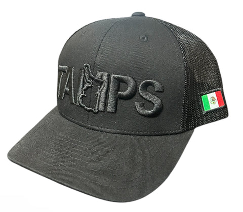 De Rancho Mexico Tamps Blackout Cap