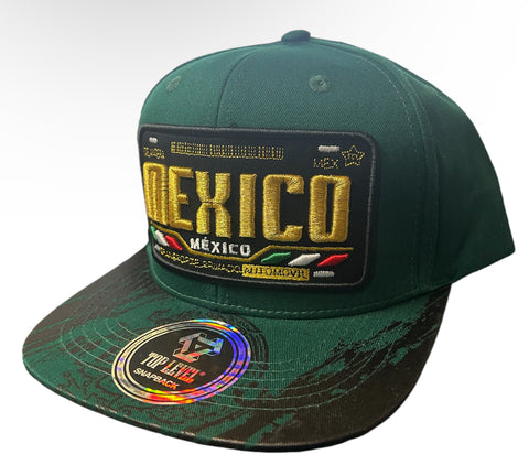 De Rancho Mexico Plate Green Cap