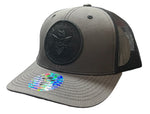 De Rancho Black Patch Grey Cap