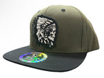 De Rancho Skull Olive Cap