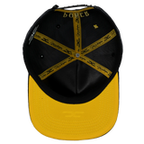 JC Hats Men's Poker Camo Black Yellow Cap