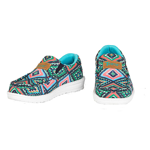 Twister Isla Childrens Multicolor Casual Shoes