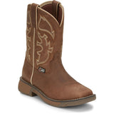 Justin Kids Rush Saddle Tan Boot