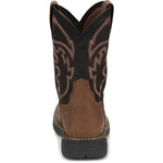 Justin Kids Rush Cowboy Tan/Black Boot