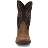 Justin Kids Rush Cowboy Tan/Black Boot