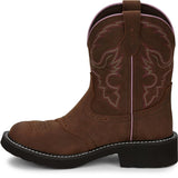 Justin Women's Aged Bark Perfect Saddle Western Boots GY9903