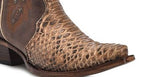 Circle G Women'sPython Brown Chocolate Boots