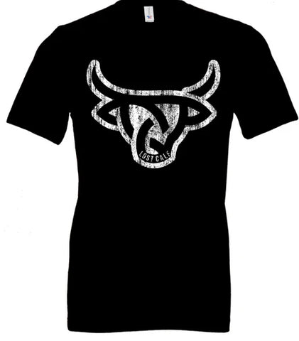 Lost Calf Men's Angus Tee Black T-Shirt