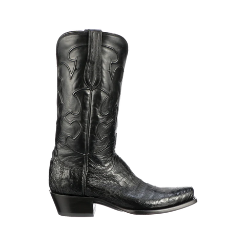 Lucchese Men's Charles Black Crocodile Boots