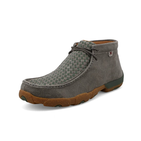 Twisted X Men's Olive Grey Driving Mocs