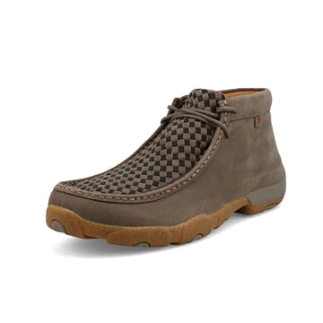 Twisted X Men's Taupe Grey Chukka Driving Moc