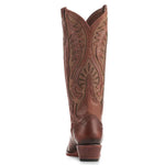 Circle G Women's Bronze Inlay & Embroidery Tall Boots